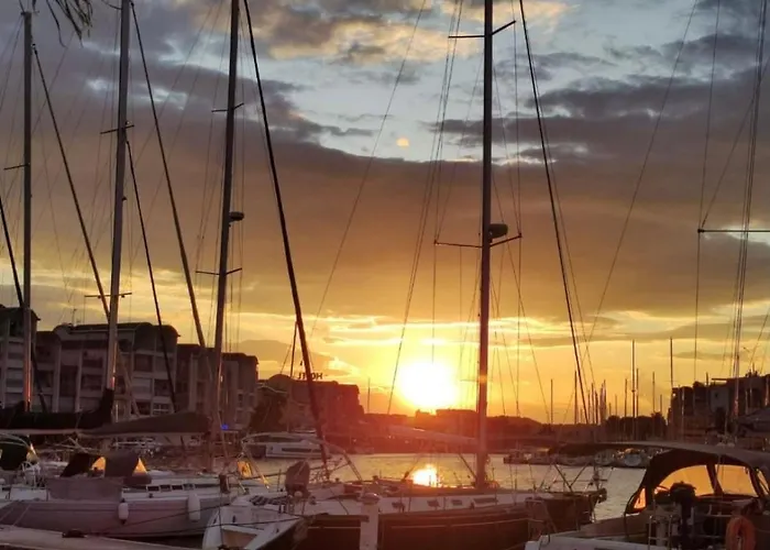 公寓 Avec Vue Sur Le Port 格吕桑